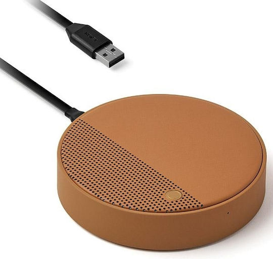 Lexon Oslo Energy+ Boxă Bluetooth 5W cu Durată de Baterie până la 3 ore Camel
