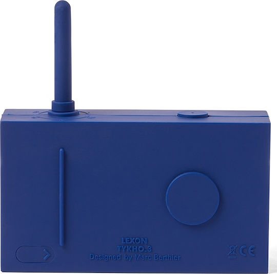 Lexon Tykho 3 Portable Radio Rechargeable with Bluetooth Blue