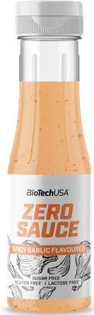 Biotech USA Zero Spicy Garlic Καυτερή Sauce 350ml