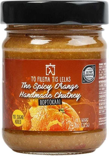 To Filema Tis Lelas Orange Chutney 225gr