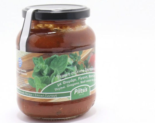 Piltsis Tomato Sauce with Basil 360gr