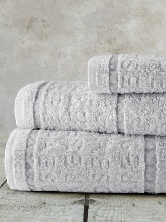 Nima Σετ Πετσέτες Μπάνιου 3τμχ Spa Γκρι Βάρους 480gr/m²