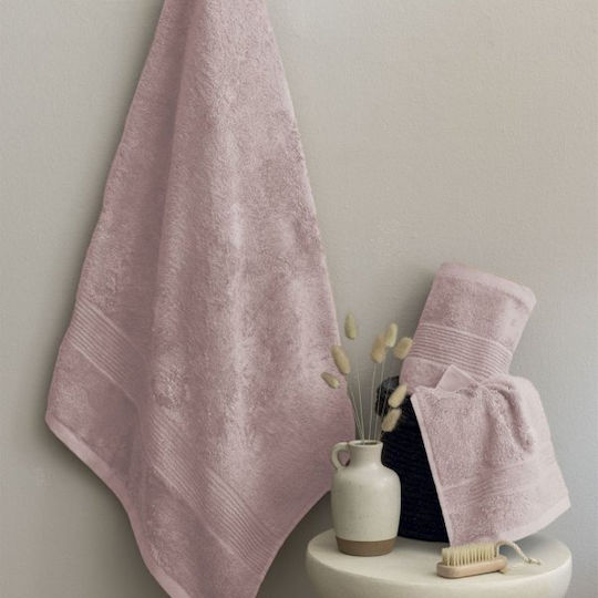 Palamaiki Handtuch Vins 30x50εκ. Rose Gewicht 600gr/m²