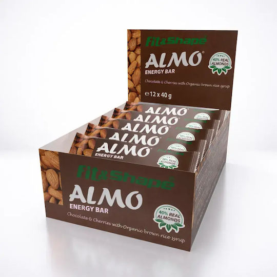 Fit Bio-Müsliriegel Mit Schokolade/Kirsche (12x40gr)