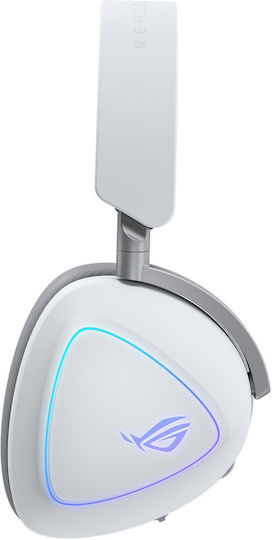 Asus ROG Delta II Wireless Over Ear Gaming Headset with Connection Bluetooth / USB White