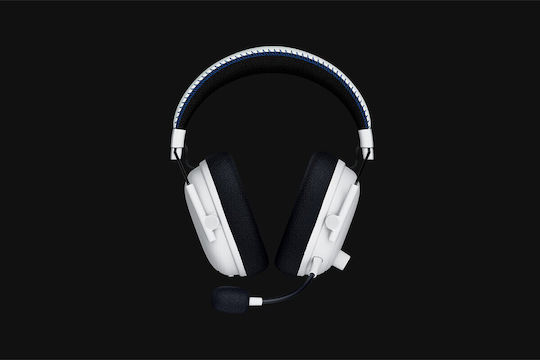 Razer BlackShark V3 Pro for PlayStation Wireless Over Ear Gaming Headset with Bluetooth / USB / 3.5mm Connectivity White for PS4 / PS5 / PC