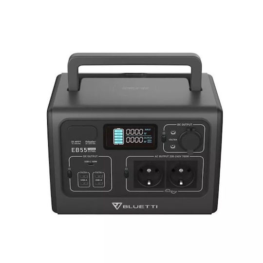 Bluetti Eb55 Power Station 537Wh