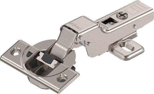 Blum Clip Top Μεντεσές Ντουλαπιού με Φρένο Γωνιακός από Μέταλλο Ασημί 110º