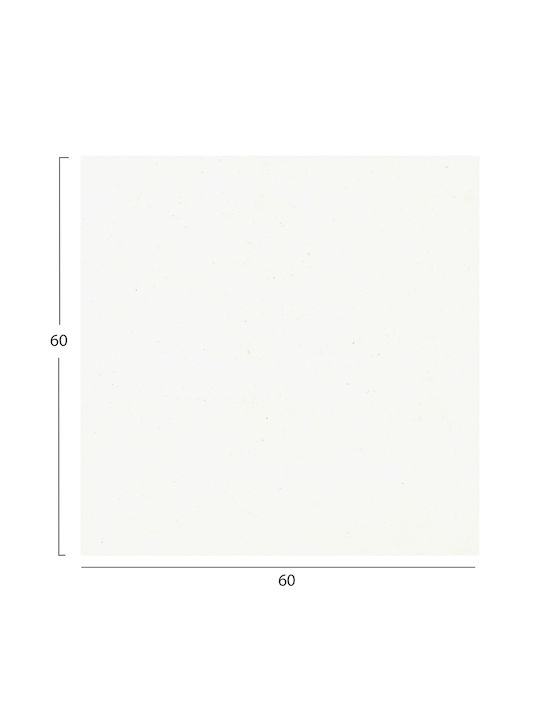 HomeMarkt Quadratisch Tischoberfläche aus Spanplatte White 60x60cm HM5837.22 2Stück