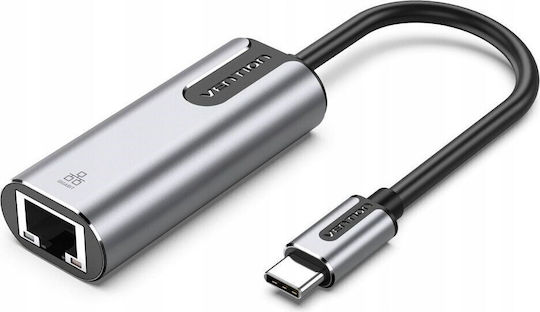 Vention CFNHB Αντάπτορας Δικτύου USB-C με Ενσύρματη Σύνδεση Ethernet