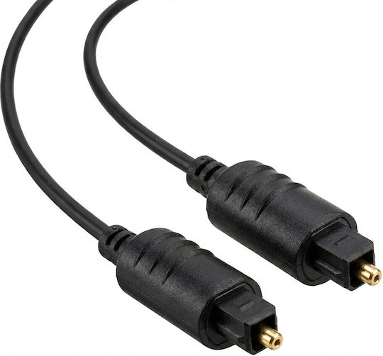 Roline Optical Audio Cable TOS male - TOS male Μαύρο 5m (11.09.4385)