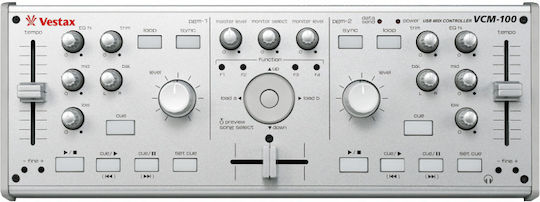 Vestax Midi-Controller Silber