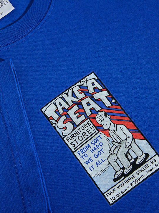 T-shirt Egyptian Blue