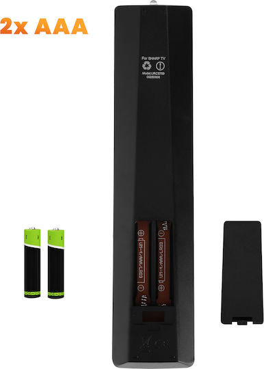 Telecomandă Universală Linq Pentru Televizoare Sharp Tastatură Completă Rază 8m Alb