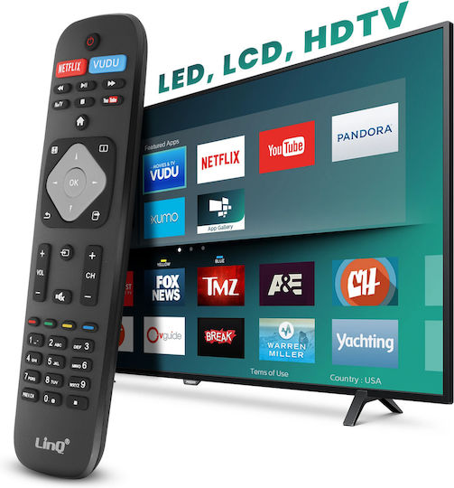 Telecomandă Universală Linq Pentru Televizoare Philips Rază 8m Negru
