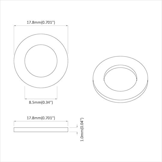 vidaXL Screw with Diameter M16 and Length 160mm 2pcs