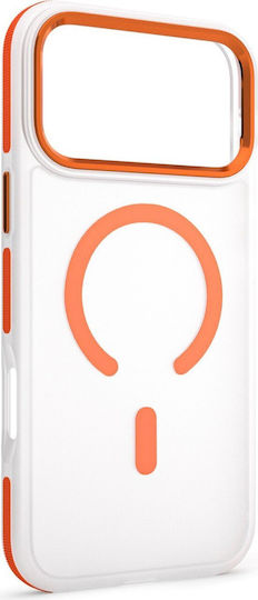 Etteri Umschlag Rückseite Silikon / Kunststoff Orange (iPhone 17 Pro Max)