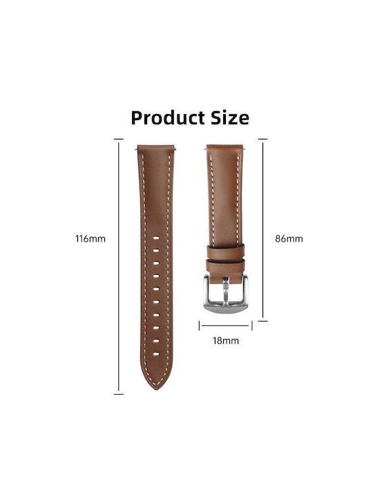 Soft Leather Watch Strap Gold Buckle Huawei Watch Gt 6 41mm Gt 5 41mm Gt 4 41mm White