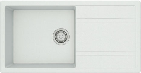Unixton Chiuvetă Bucătărie Drop-In Din Granit Lichid L100xL50cm
