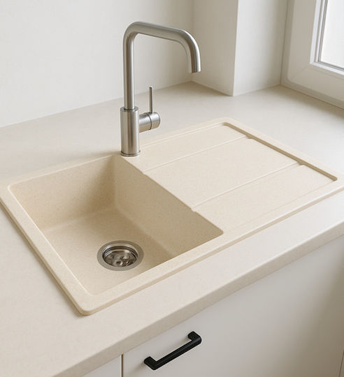 Unixton Drop-In Sink Synthetic Granite W100xD50cm