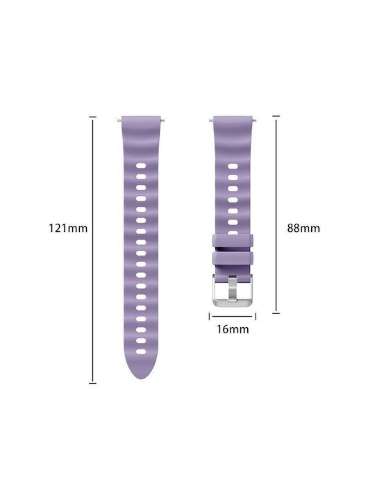Curea Silicon Argintiu (Huawei Watch GT 6 41mm)