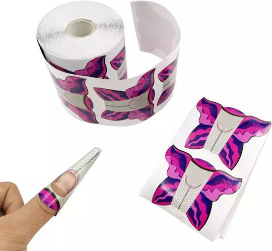 Nail Form Semi-Permanent – Butterfly Shape 500 Pieces