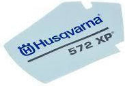 Αυτοκολλητο Συστηματος Εκκινησης Γνησιο Husqvarna 572xp