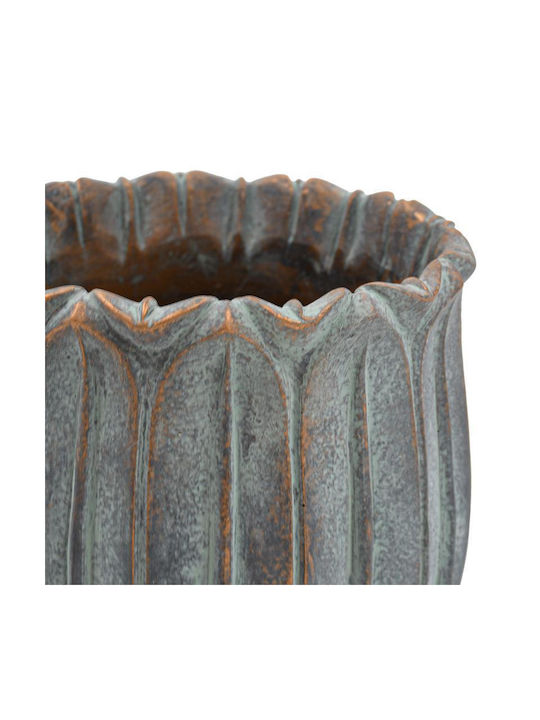 Fylliana Vază Decorativă din Beton Fl1567 Gri 15x18cm 1buc