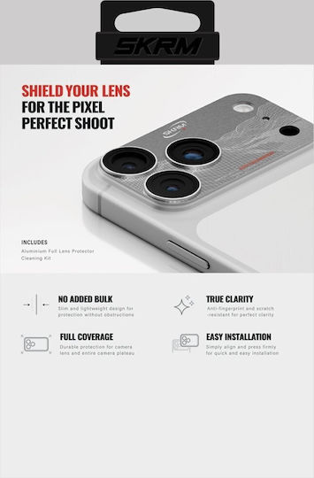 Skinarma Kameraschutz Gehärtetes Glas Silver für das iPhone 17 Pro