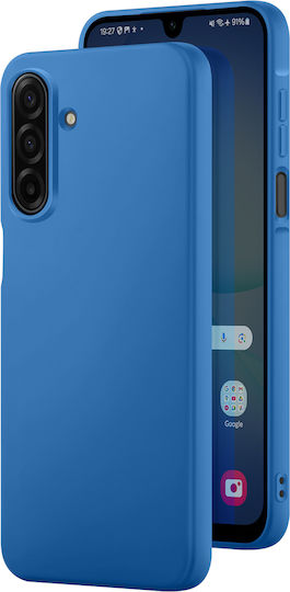 Avizar Fast Cover Серия Силиконов Калъф Samsung Galaxy A17 Син