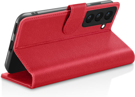 Zanaé Brieftaschenhülle Samsung Galaxy S22 Standriemen Rote