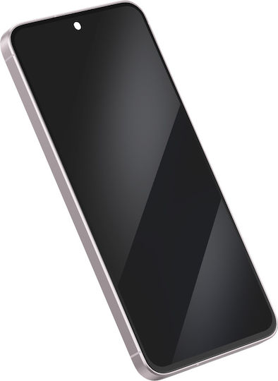 Clappio Komplettbildschirm Galaxy A56 OLED-Panel + Touch-Glas + Rahmen Rosa