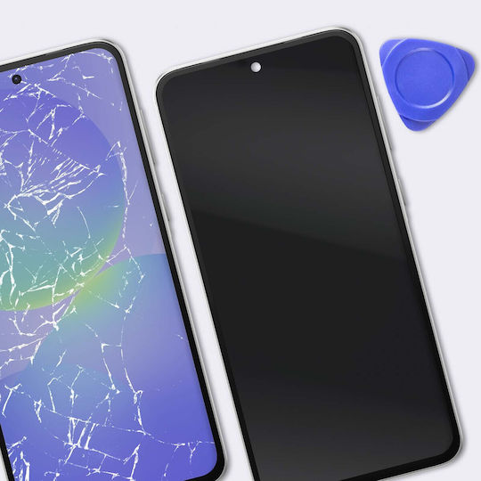 Clappio Complete Replacement Oled Screen Galaxy A36 Frame White