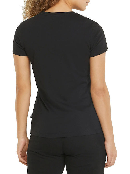 PUMA Logo T-Shirt Black