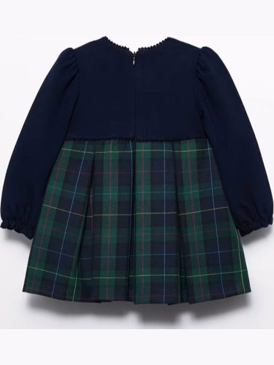 Abel Lula Kinderkleid Langärmelig Geprüft Marineblau