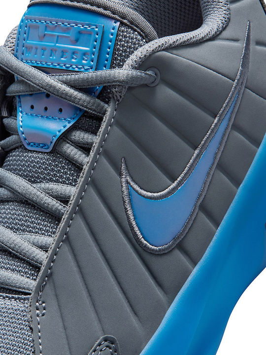 Witness Ix Kinder Sportschuhe Basketball mit Schnürsenkeln Graue