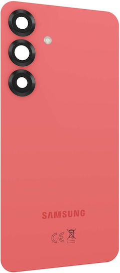 Samsung Replacement Battery Cover Galaxy S25 Service Pack Adhesive Red