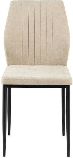 Stühle Speisesaal 2541 42x58x87cm 4Stück Beige