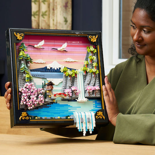 LEGO Art Японски Пейзаж с Черешов Цвят за 18+ Години 1892 Бройки