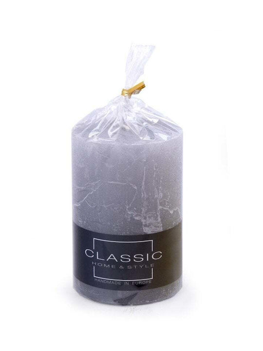 Microlink Decorative Candle Gray 1pcs