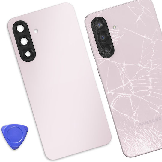 Clappio Replacement Back Cover Galaxy A26 Integrated Adhesive Pink