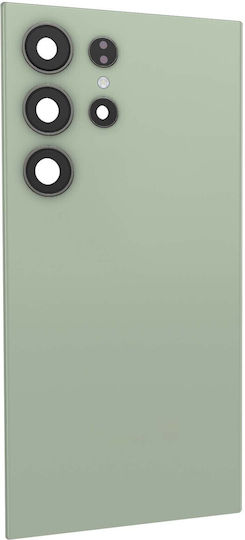 Clappio Replacement Battery Cover Galaxy S24 Ultra Integrated Adhesive Pale Green