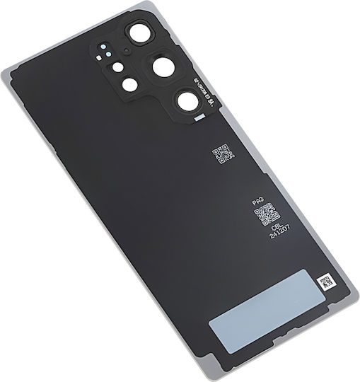 Clappio Rear Glass Battery Cover Galaxy S25 Ultra Replacement Part Grey
