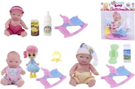 Baby Doll for 3+ Years 10 cm (Various Designs) 1pc
