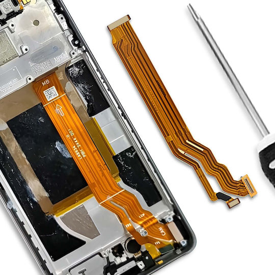 Clappio High Quality Flex Screen Connection Cable Realme 14 Pro Brown