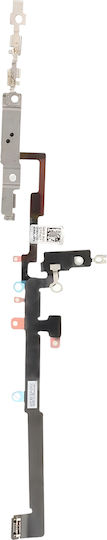 Clappio Compatible Power Button Replacement Flex Cable Iphone 16th Black