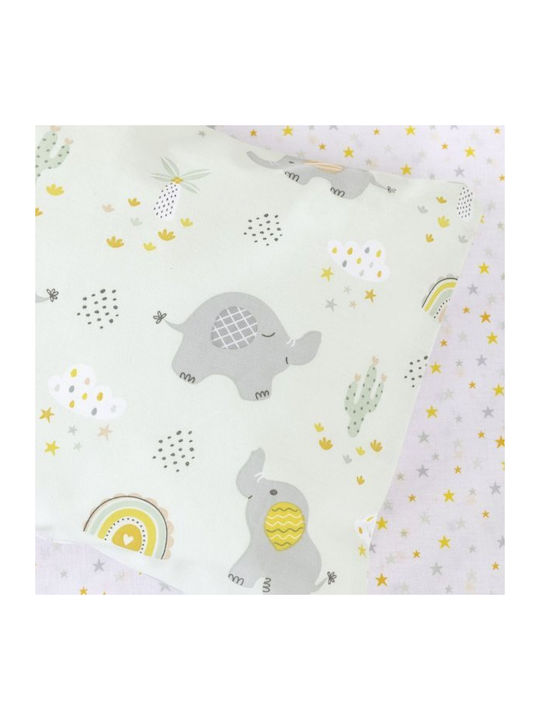 Kocoon Cotton Baby Quilt 110x150cm White