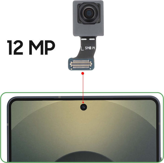 Samsung Original 12mp Front Selfie Camera Samsung Galaxy S25 Ultra Black