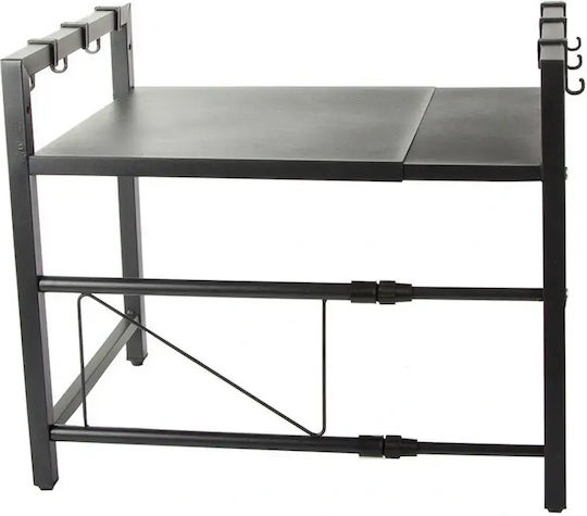 Verk Group Metallische Schwarze Basis für Mikrowelle