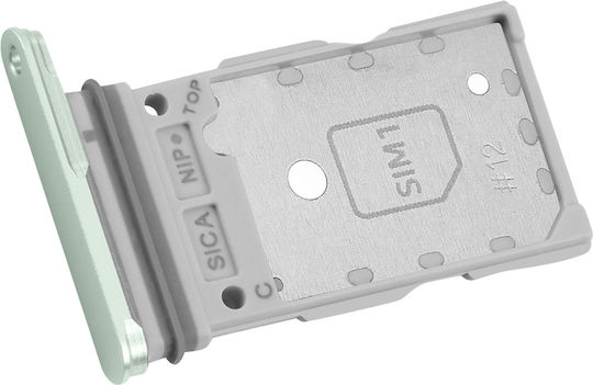 Clappio Original Sim Tray Galaxy S25 S25 Plus Dual Nano Sim Wasser Grün